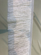 White thread fringe 6&quot; wide