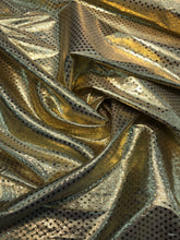 Matalic self jaquard dot lame 56&quot; wide