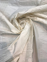 Silk crinkle taffeta ivory 54&quot; wide