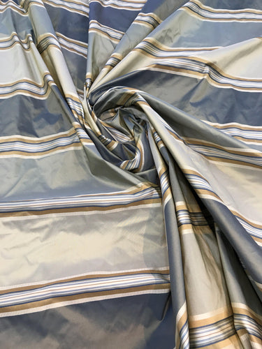 Silk taffeta satin stripe 54"