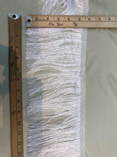 White thread fringe 6&quot; wide
