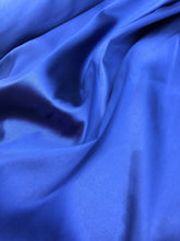 Royal Blue Poly Mikado/Zibelline  Fabric. 60&quot; Wide Mikado Fabric is a unique blend makes this fabric soft & Gives Structure to Dress.