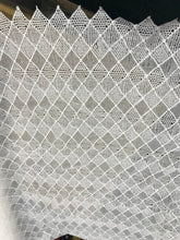 White Guipure lace 52” wide