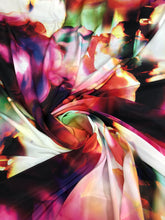 100% silk crepe digital print 54&quot; wide                Sold by the yard