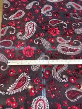 Italian designer Chiffon Velvet Burnout fabric Floral print. Price for One Yard  45&quot; Wide