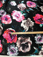 100% silk satin charmouse digital print 54&quot; wide              Sold by the yard