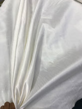 Ivory Shantung/Dupioni fabric. 54&quot; wide. Shantung fabric is unique blend makes this fabric soft and gives structure to dress.