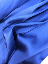 Royal Blue Poly Mikado/Zibelline  Fabric. 60&quot; Wide Mikado Fabric is a unique blend makes this fabric soft & Gives Structure to Dress.