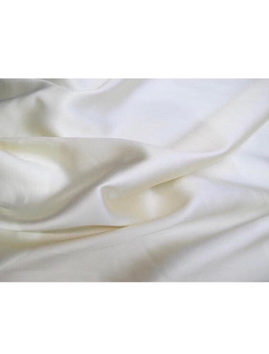 Ivory Poly Mikado/Zibelline  Fabric. 60" Wide Mikado Fabric is a unique blend makes this fabric soft & Gives Structure to  Dress.