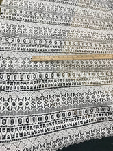 White guipure lace fabric 52&quot; wide