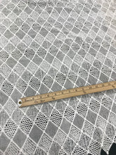 White Guipure lace 52” wide