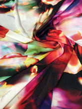 100% silk crepe digital print 54&quot; wide                Sold by the yard