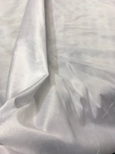White Shantung/Dupioni fabric. 54&quot; wide. Shantung fabric is unique blend makes this fabric soft and gives structure to dress.