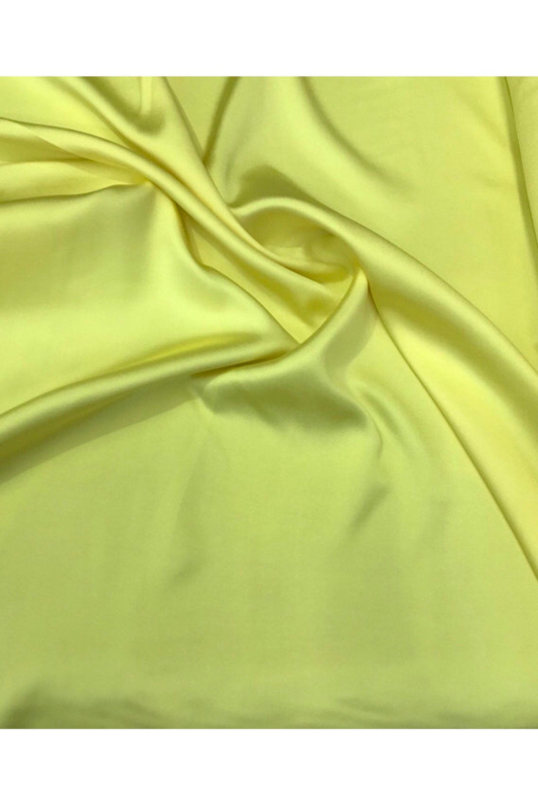 Yellow  Poly Mikado/Zibelline  Fabric. 60" Wide Mikado Fabric is a unique blend makes this fabric soft & Gives Structure to  Dress.