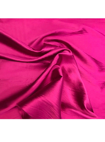 Fuchsia Poly Mikado/Zibelline  Fabric. 60" Wide Mikado Fabric is a unique blend makes this fabric soft & Gives Structure to  Dress.