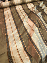 100% silk satin stripe taffeta 54&quot; wide            Sold by the yard