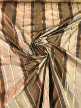 100% silk satin stripe taffeta 54&quot; wide            Sold by the yard