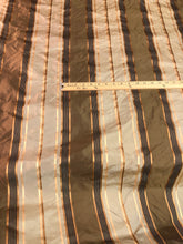 100% silk satin stripe taffeta 54&quot; wide            Sold by the yard