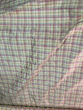 Silk shantung plads   54&quot; wide                        Sold by the yard       Beautiful beige pink combination