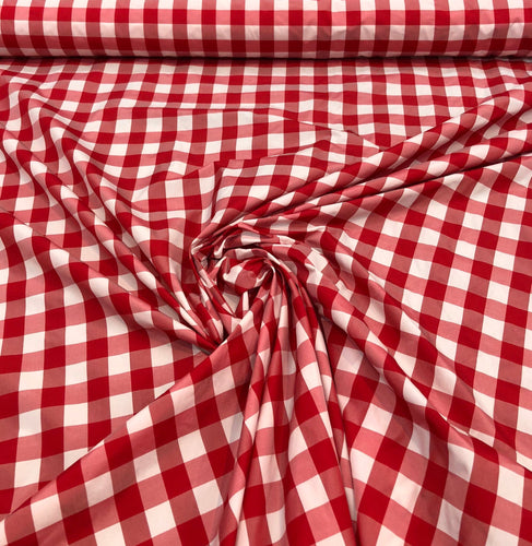 Taffeta gingham check 54"wide     Sold by the yard