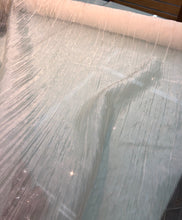 Crinkle organza 45&quot; wide  Beautiful Cream color       Fabric sold by yard