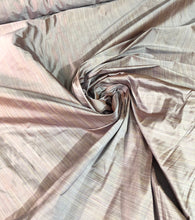 Silk shantung pinstripes 54&quot; wide   Beautiful lilac color    Fabric sold bybthe yard