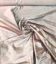 Silk shantung pinstripes 54&quot; wide   Beautiful lilac color    Fabric sold bybthe yard