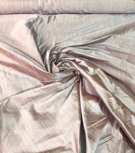 Silk shantung pinstripes 54" wide   Beautiful lilac color    Fabric sold bybthe yard