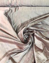 Silk shantung pinstripes 54&quot; wide   Beautiful lilac color    Fabric sold bybthe yard