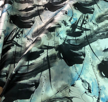 Poly Mikado/Zibelline  Fabric. Digitally printed 60&quot; Wide Mikado Fabric is a unique blend makes this fabric soft & Gives Structure to  Dress