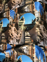 Poly Mikado/Zibelline digitally printed Fabric. 60&quot; Wide Mikado Fabric is a unique blend makes this fabric soft & Gives Structure to  Dress.