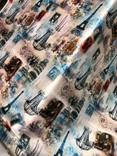 Poly Mikado/Zibelline digitally printed Fabric. 60&quot; Wide Mikado Fabric is a unique blend makes this fabric soft & Gives Structure to  Dress.