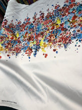 Poly Mikado/Zibelline digitally printed Fabric. 60&quot; Wide Mikado Fabric is a unique blend makes this fabric soft & Gives Structure to  Dress.