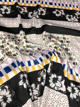 Poly Mikado/Zibelline digitally printed Fabric. 60&quot; Wide Mikado Fabric is a unique blend makes this fabric soft & Gives Structure to  Dress.