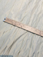 Silk taffeta satinstripe gingham check 54&quot; wide     Beautiful beige colors   Fabric sold by the yard