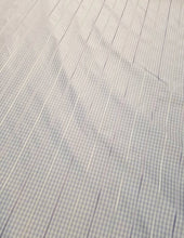 Silk taffeta satin stripes gingham check 54&quot; wide    Beautiful lilac color    Fabric sold by the yard