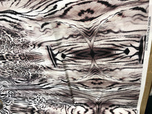 Satin charmeuse digital print 54&quot; wide     Beautiful animal print     Soft silky fabric sold by the yard