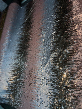 Multi color sequins 54&quot; wide   Beautiful rose pink grey black color combo    Fabric sold by the yard