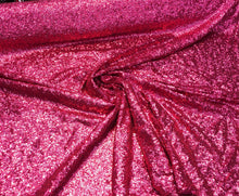 Solid sequins on mesh 52&quot; wide    Top of the line sequins beautiful fusia color sequin fabric sold by the yard