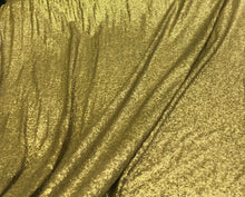 Solid sequins on mesh fabric 52&quot; wide   Top of the line quality   Beautiful green gold color sequins fabric sold by the yard