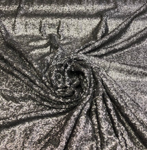 Solid sequins on mesh fabric 52&quot; wide   Top of the line quality  beautiful grey color sequins on mesh fabric sold by the yard