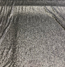 Solid sequins on mesh fabric 52&quot; wide   Top of the line quality  beautiful grey color sequins on mesh fabric sold by the yard