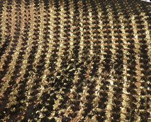 Chevron pattern sequins on stretch mesh fabric 52&quot; wide    Beautiful green gold color sequins fabric sold by the yard