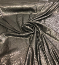Black striped tiny sequins on mesh fabric 52&quot; wide     Sequin fabric sold by the yard