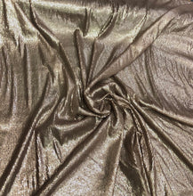 Champagne gold striped sequins on mesh fabric 52&quot; wide   Sequins fabric sold by the yard