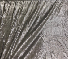 Striped gray sequins on mesh fabric 52&quot; wide   Sequins fabric sold by the yard