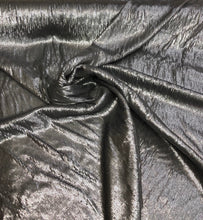 Striped gray sequins on mesh fabric 52&quot; wide   Sequins fabric sold by the yard