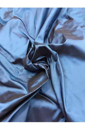 Silk taffeta 54" wide   Beautiful iredescent dark turquise color silk taffeta fabric sold by the yard