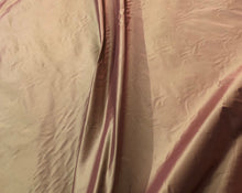 Silk taffeta 54&quot; wide    beautiful rose pink color silk taffeta favric sold by the yard