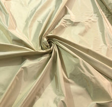 Champagne gold silk taffeta 54&quot; wide    Beautiful iridescent champagne gold color silk taffeta fabric sold by the yard